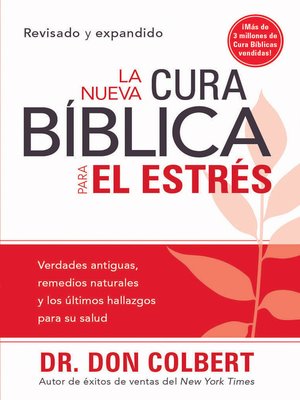 cover image of La Nueva cura bíblica para el estrés